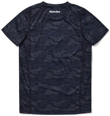 Hyperfied Logo T-Shirt, Grey Camo