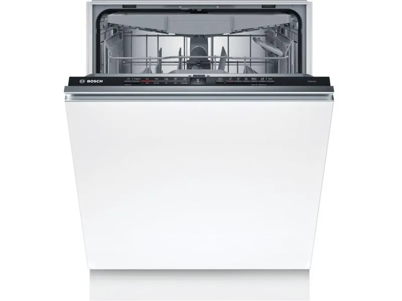 Bosch SMV2HVX02E - Opvaskemaskine - Sort, Rustfrit stål