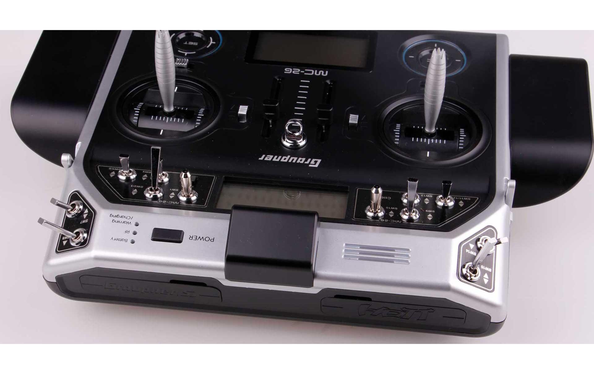 Fernsteuerung mc-26 16 Kanal, 2.4 GHz HoTT<br>Pultsender mit Graupner HoTT Technologie