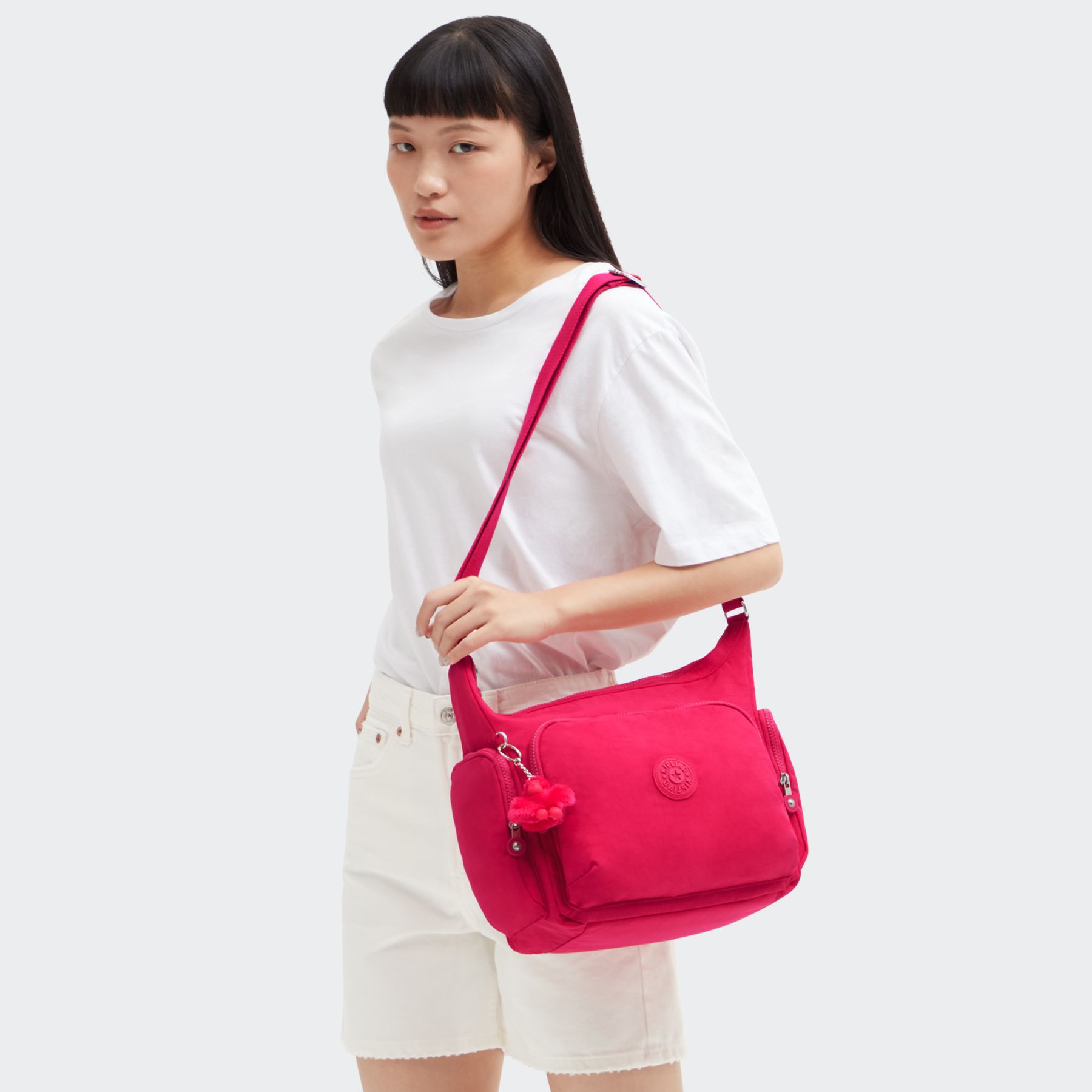GABB Grand sac à bandoulière avec sangle réglable - Confetti Pink