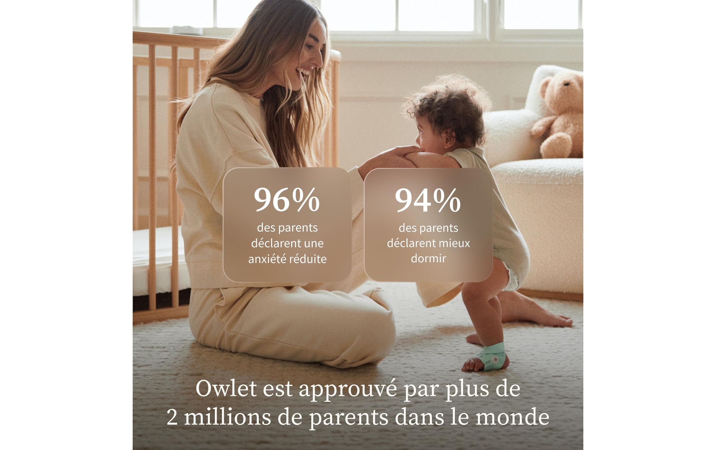 Video-Babyphone »Owlet Dream Duo 3 Bedtime«
