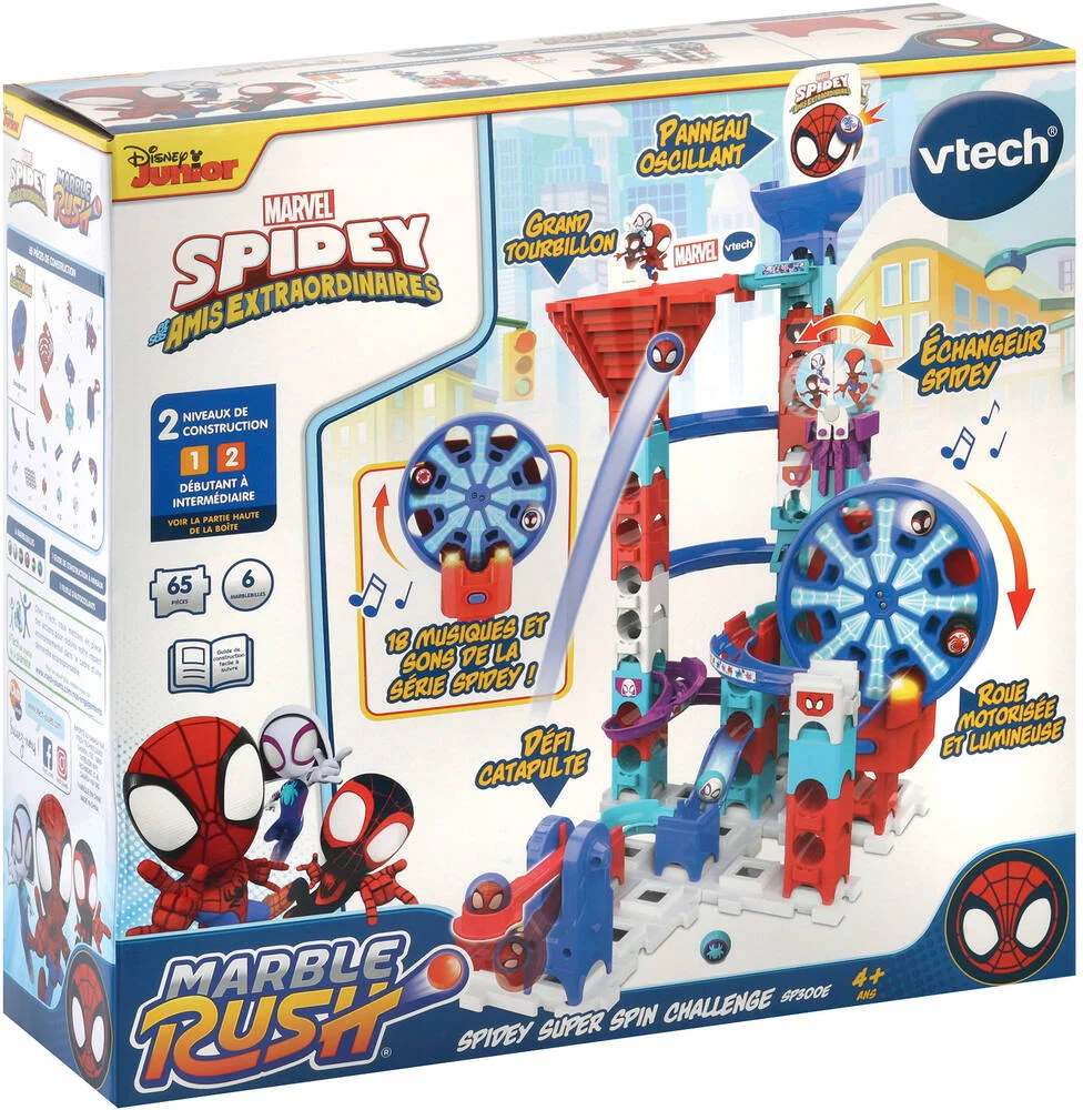 MARBLE RUSH - SPIDEY SUPER SPIN CHALLENGE SP300E