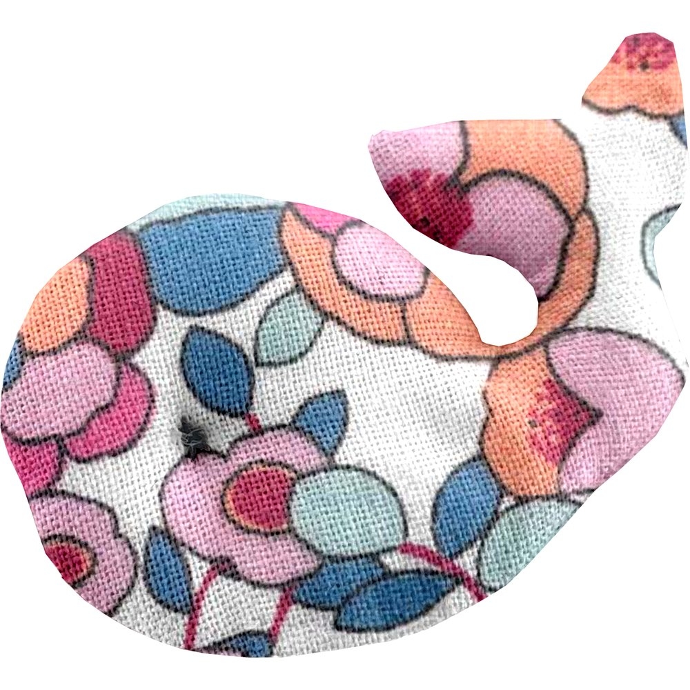 Barrette Baleine Boutons Rose