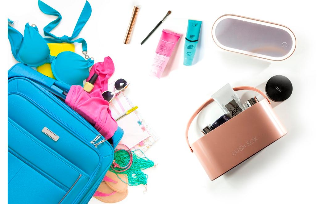 Beauty Case Lush BoxSchminkspiegel mit Beautycase