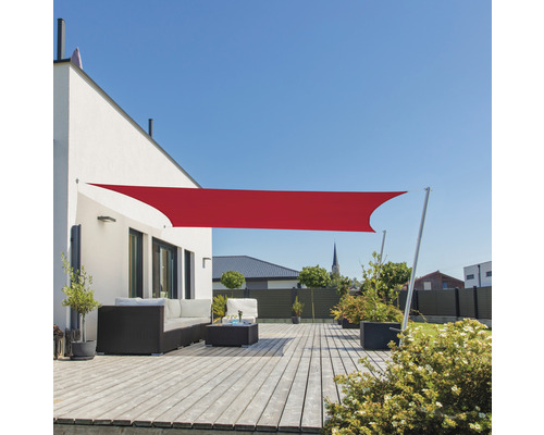 Parasol Cannes rechthoekig 2x3m terracotta