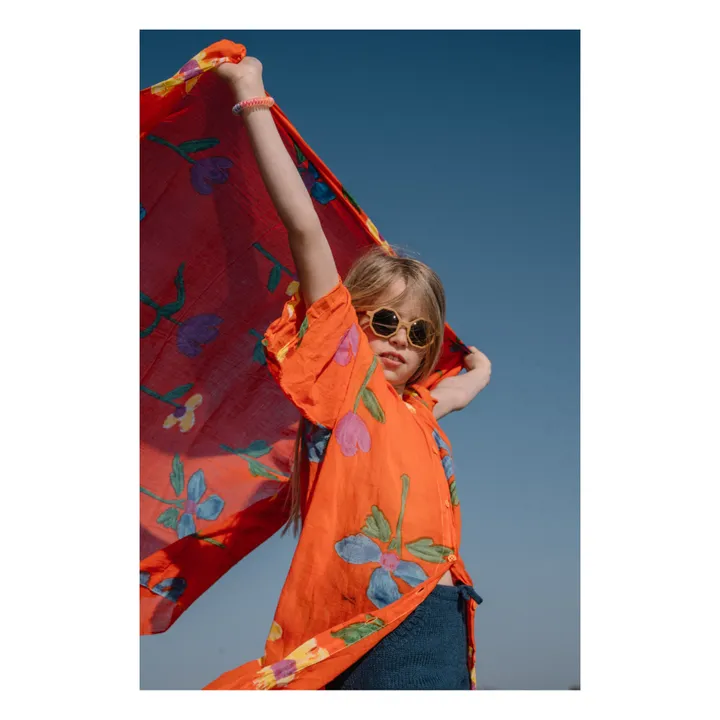 YEYE Lunettes de Soleil | Jaune moutarde
