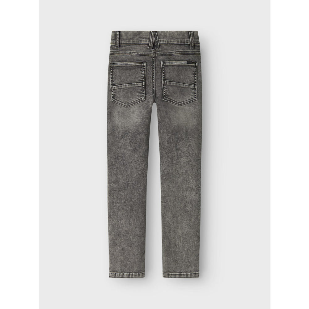 Køb Name It Medium Grey Denim Washed Nkmtheo Xslim Swe Jeans 3113-Th Noos