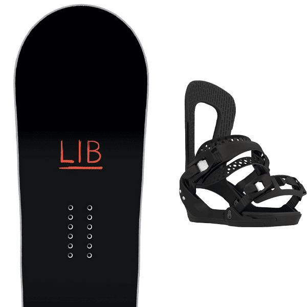 Pack snowboard LIB TECH TWO TIME + Fix