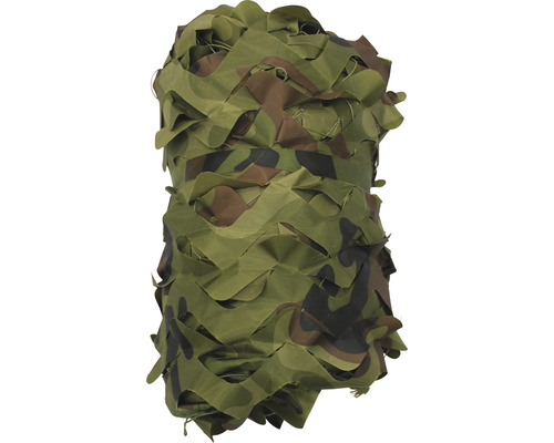 Camouflagenet parasol groen 100x500 cm