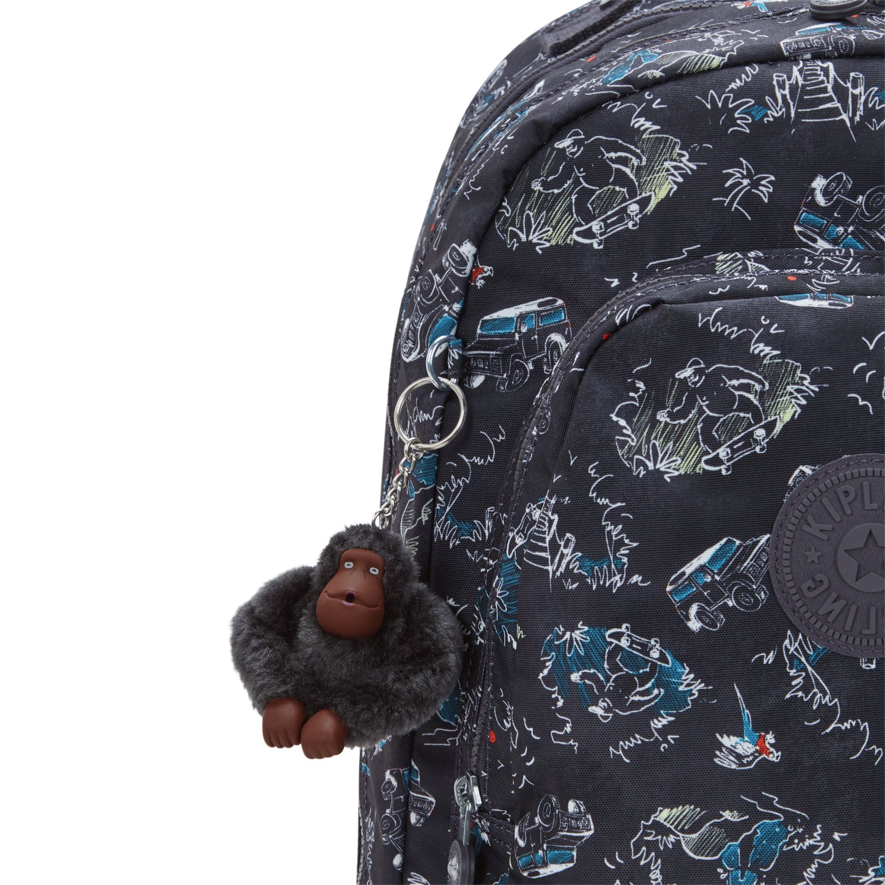 CLASS ROOM Grand sac à dos avec protection ordinateur - Jungle Fun Race