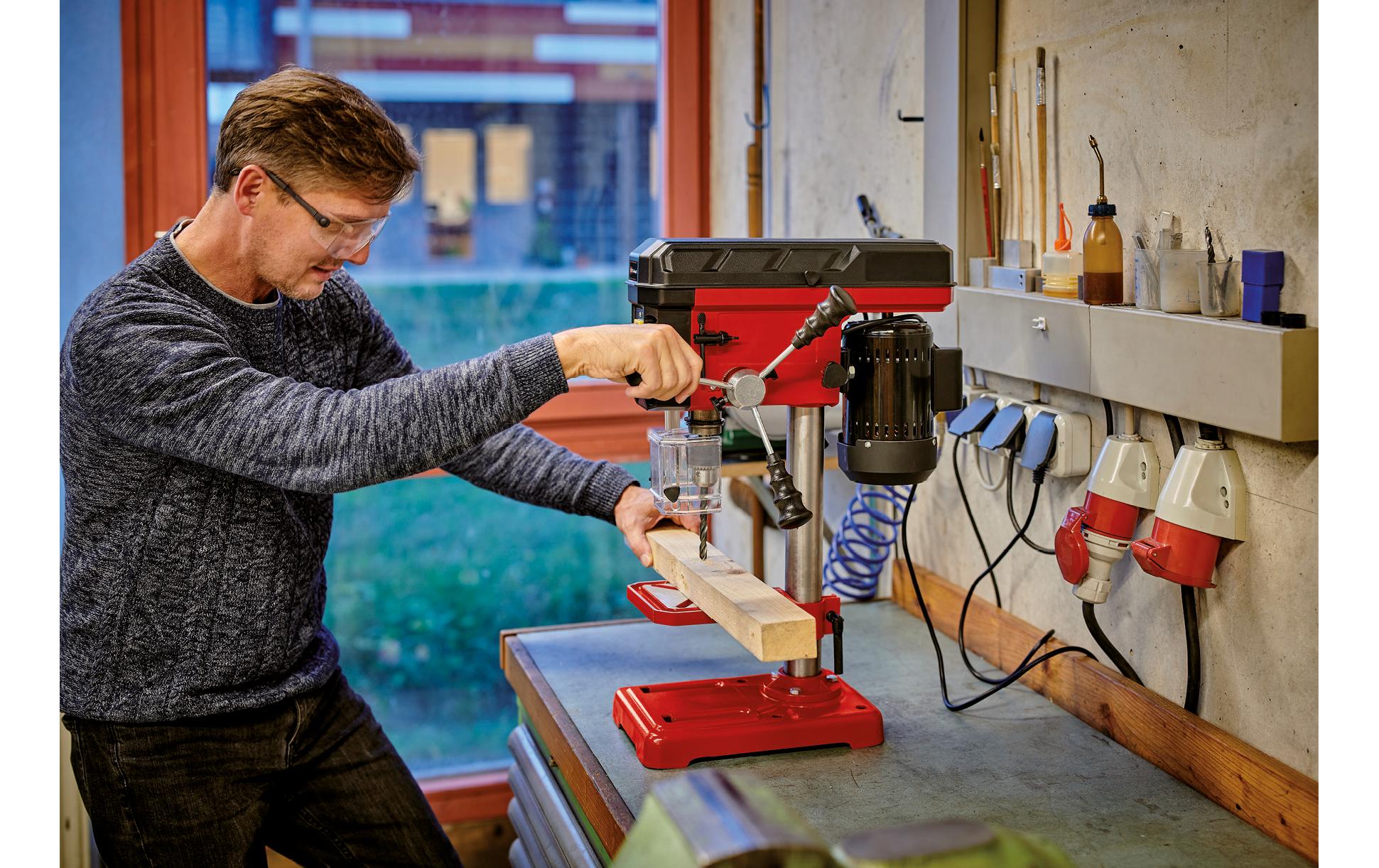 Säulenbohrmaschine TC-BD 450<br>Ständerbohrmaschine mit neig- und drehbarem Bohrtisch