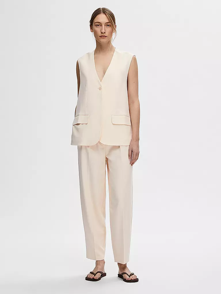 SELECTED FEMME Gilet SLFSELFINA creme