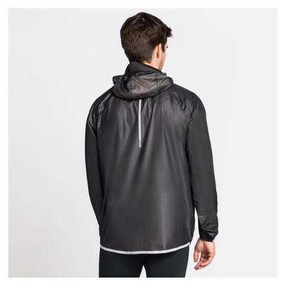 Veste imperméable Odlo Zeroweight Dual Dry Waterproof Noir