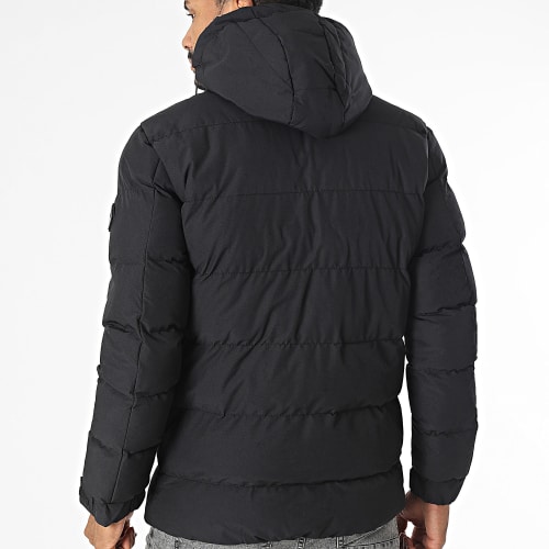 Doudoune Capuche Noir