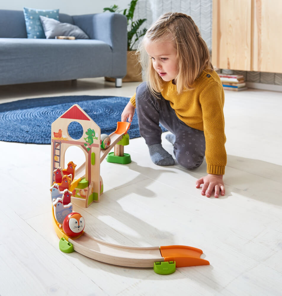 HABA Kullerbü – Kugelbahn Hühner-Domino