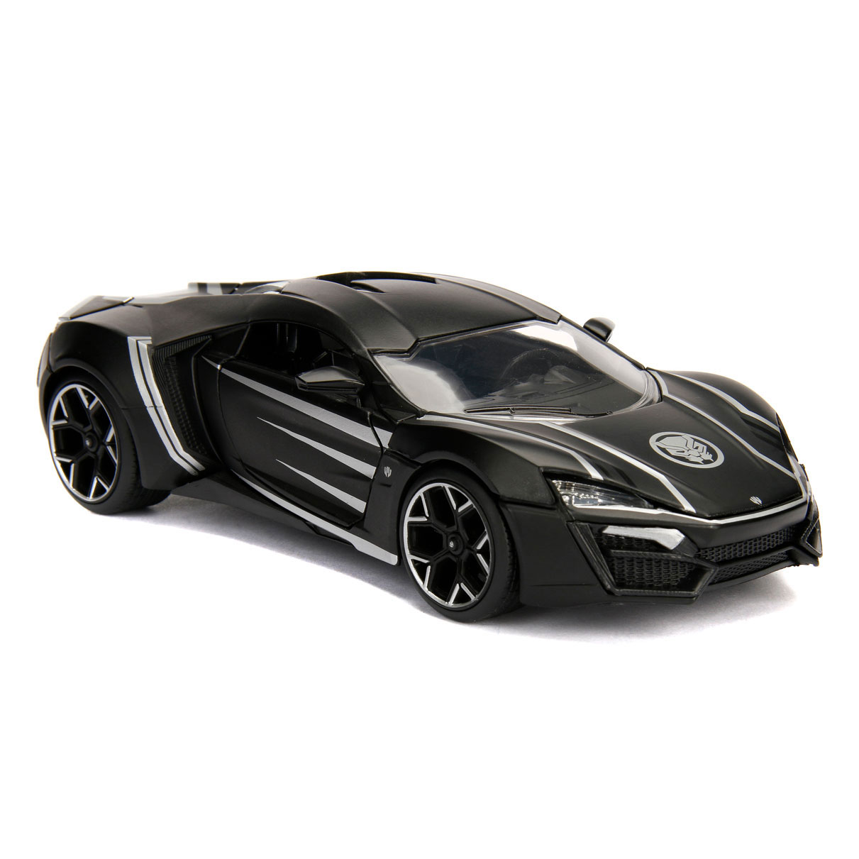 Jada Die-Cast Avengers Black Panther met Auto 1:24