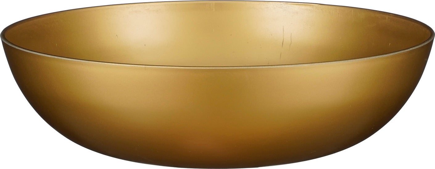 House of Seasons decoratieschaal Mila goud D 37 H 10,5 cm