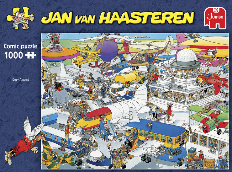Jan Van Haasteren puslespil JvH Busy Airport