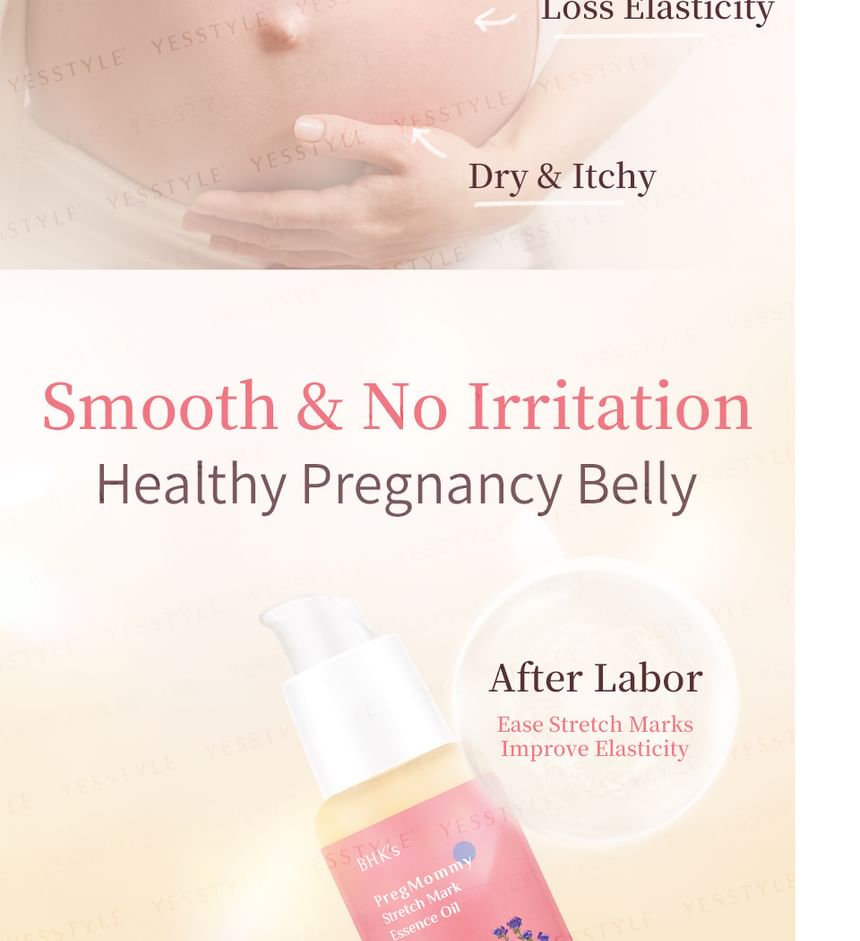 BHK's - Preg Mommy Stretch Mark Essence Oil