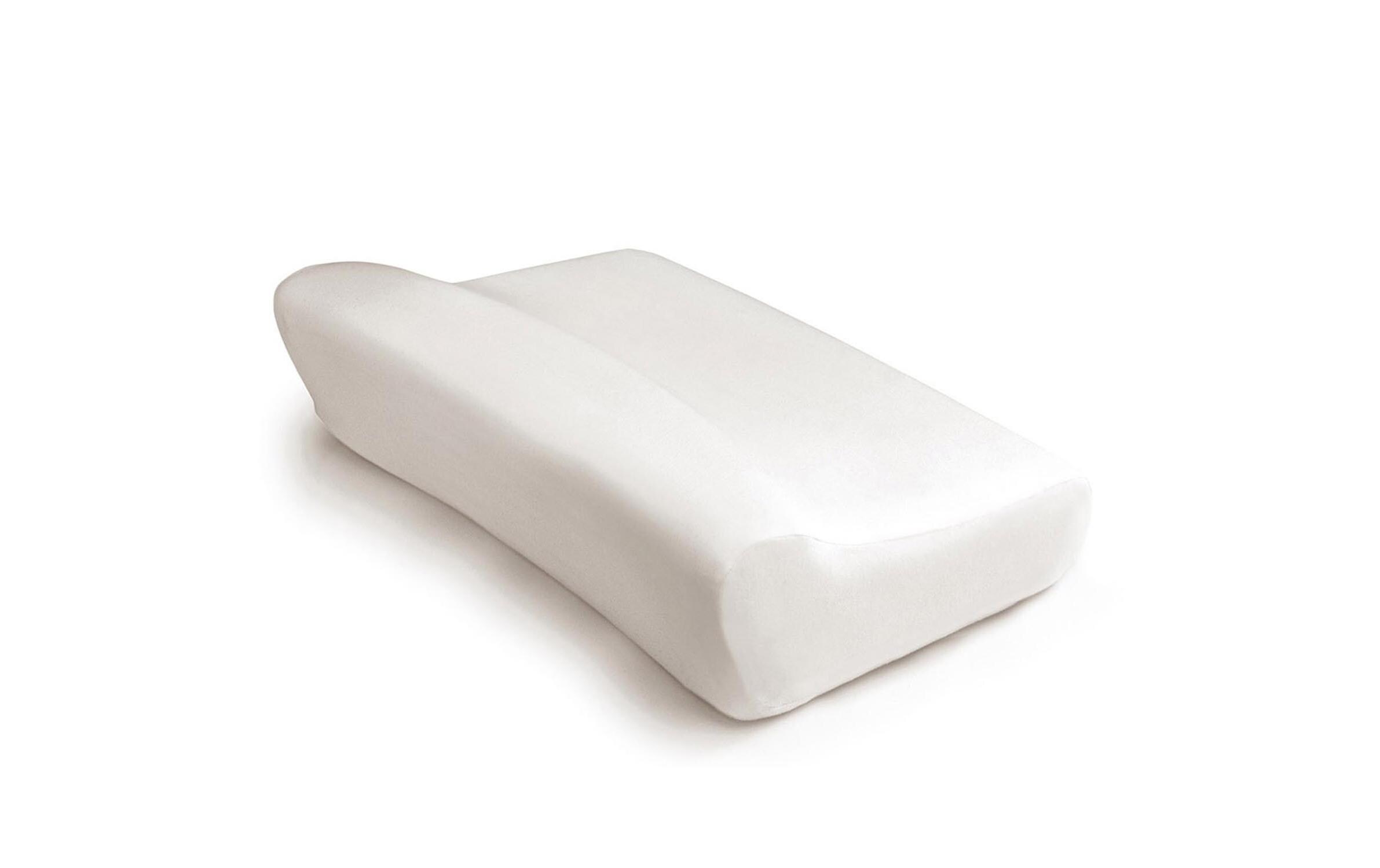 Nackenkissen Classic medium mit Veloursbezug 47 x 33 cmAktiv stützendes Kopfkissen