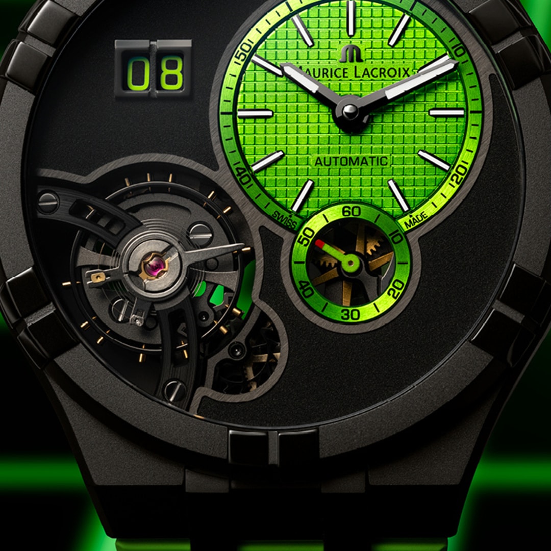 Maurice Lacroix Aikon Master Grand Date Technicolour Green Limited Edition