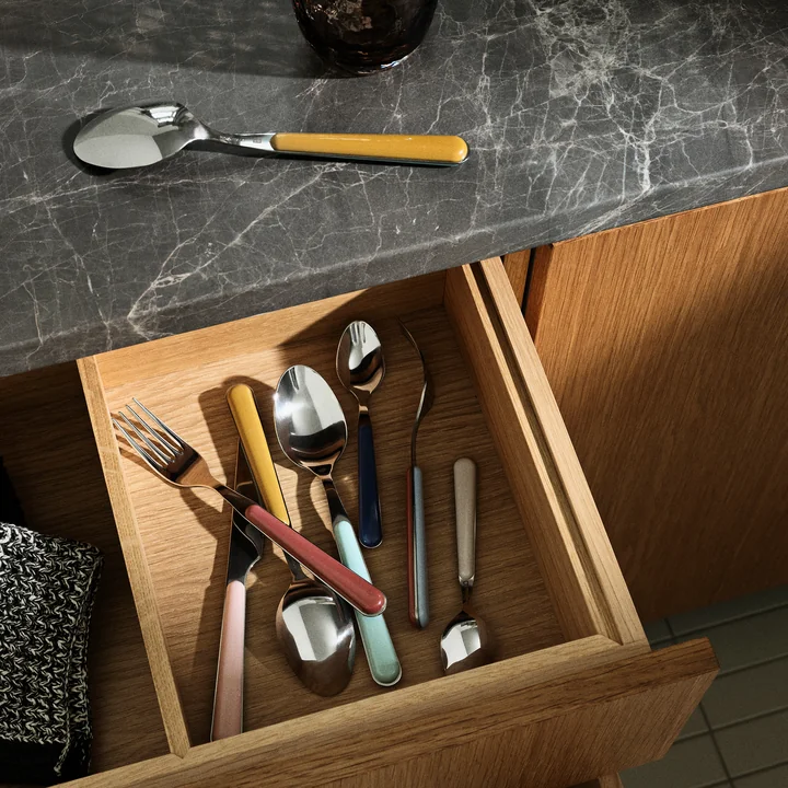 Broste Copenhagen - Marstal Besteck, multi colour (8er-Set)