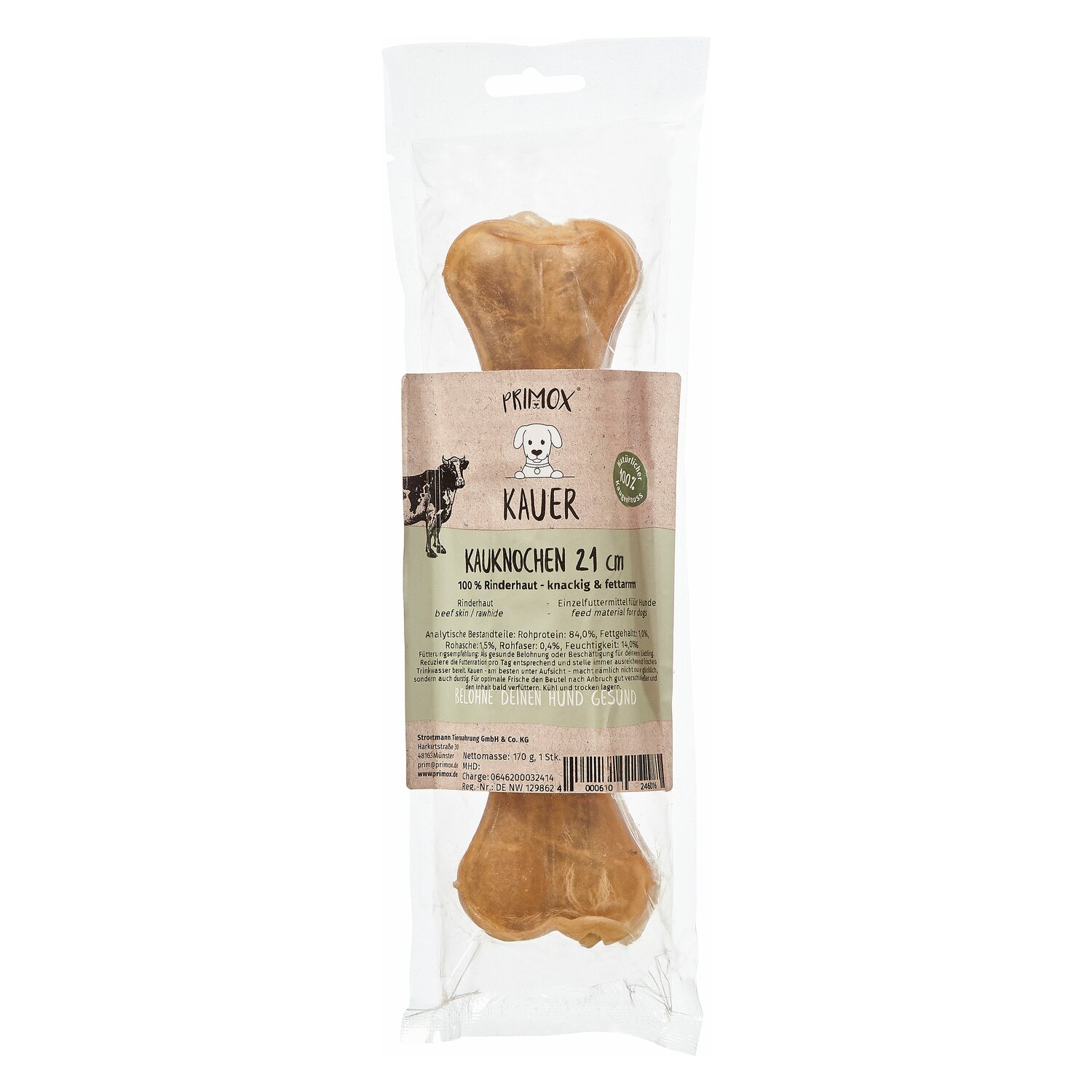 PRIMOX Kauknochen - 170g