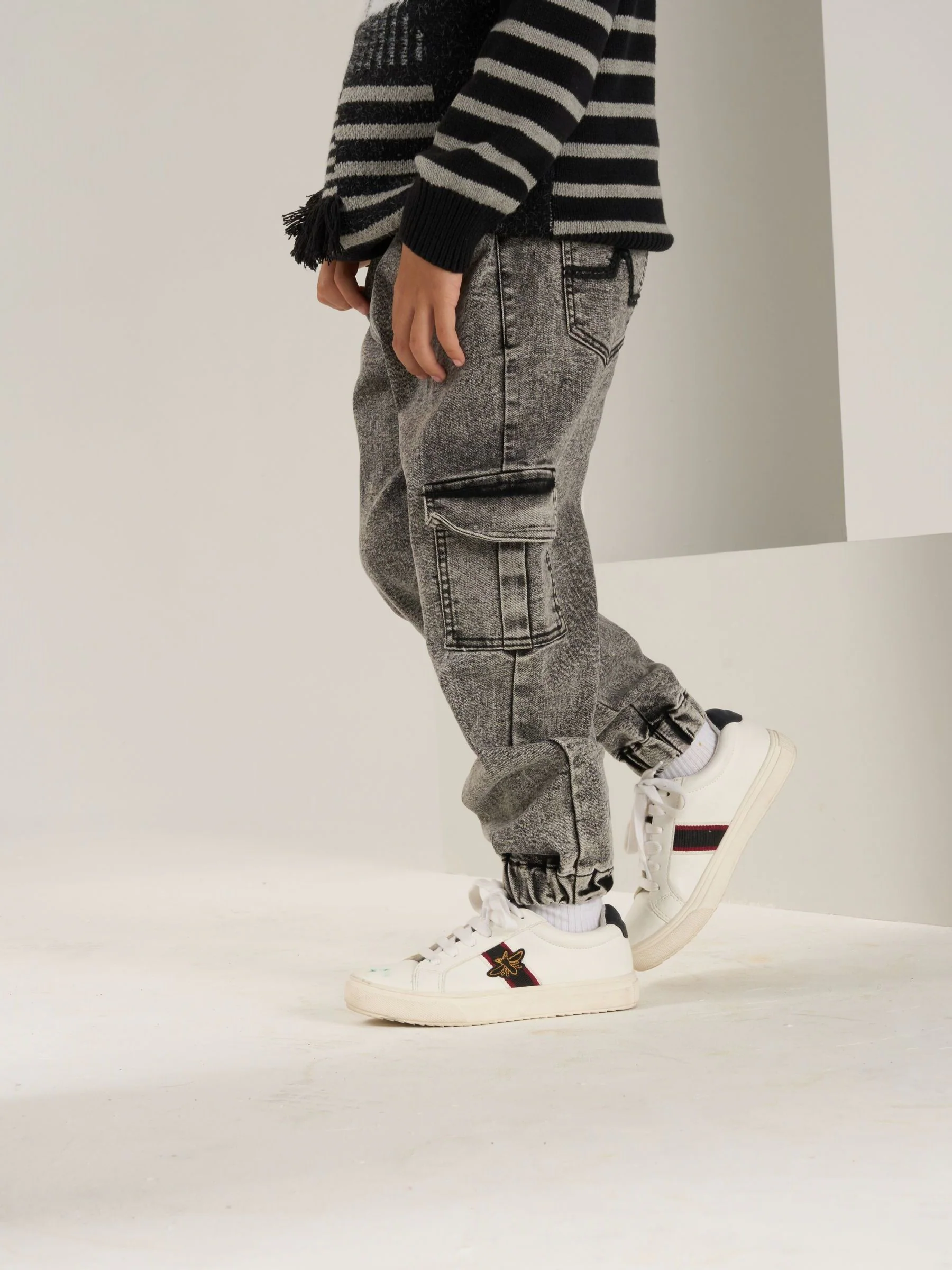 Angel & Rocket Nile Washed 100% Cotton Jogger Jeans