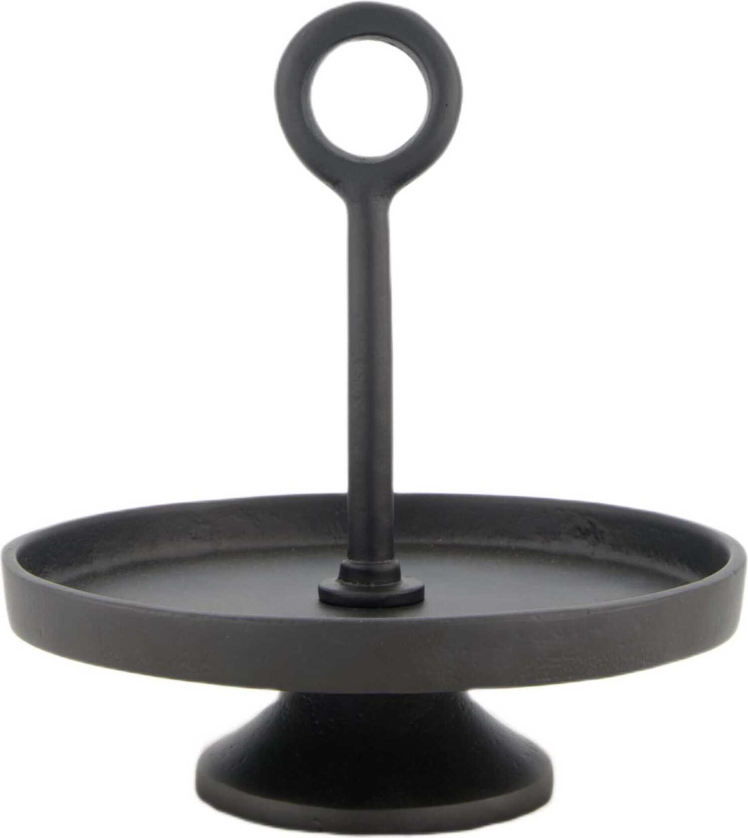 Dijk Natural Collections etagère Elden zwart D 22 H 20 cm