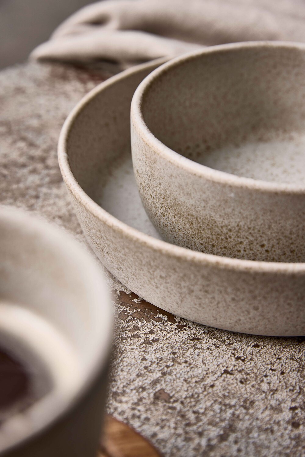 RAW  Suppetallerken, Sandy Beige - Ø19.5 cm.