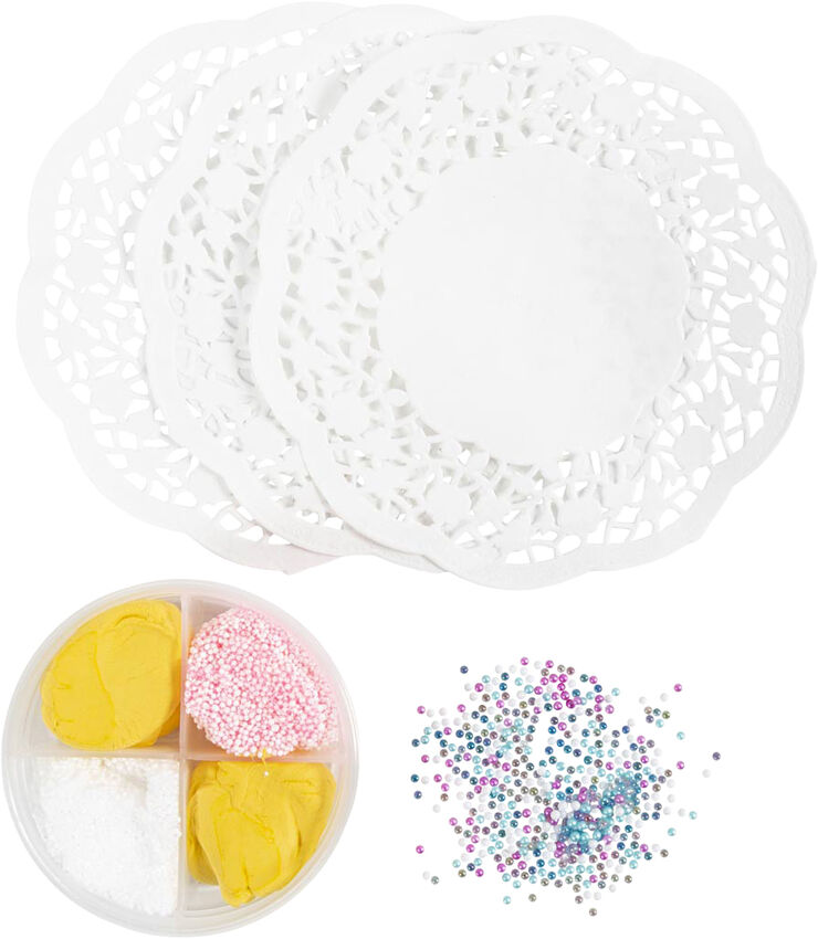 Creativ Company Mini DIY Kit Modellering, Donuts