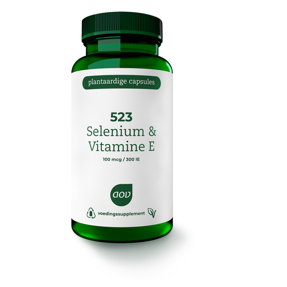 AOV 523 Selenium & Vitamine E (100 mcg / 300 ie)60 vegacapsules