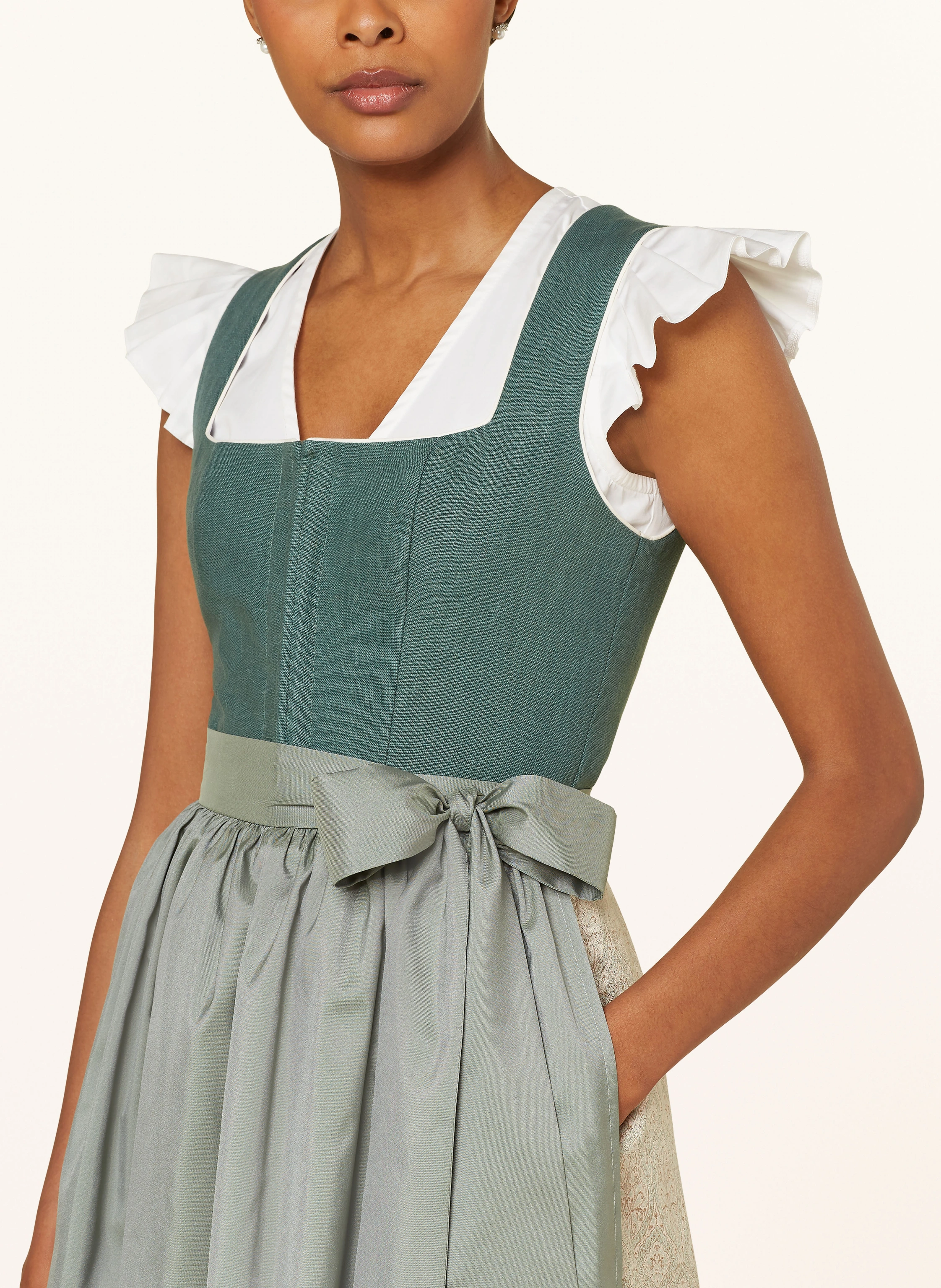 ALISSA BY KINGA MATHE Dirndl mit Leinen