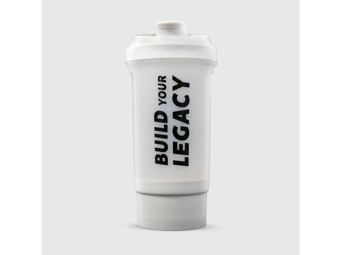 GARRAFA SHAKER GOLDNUTRITION BRANCO 500ML