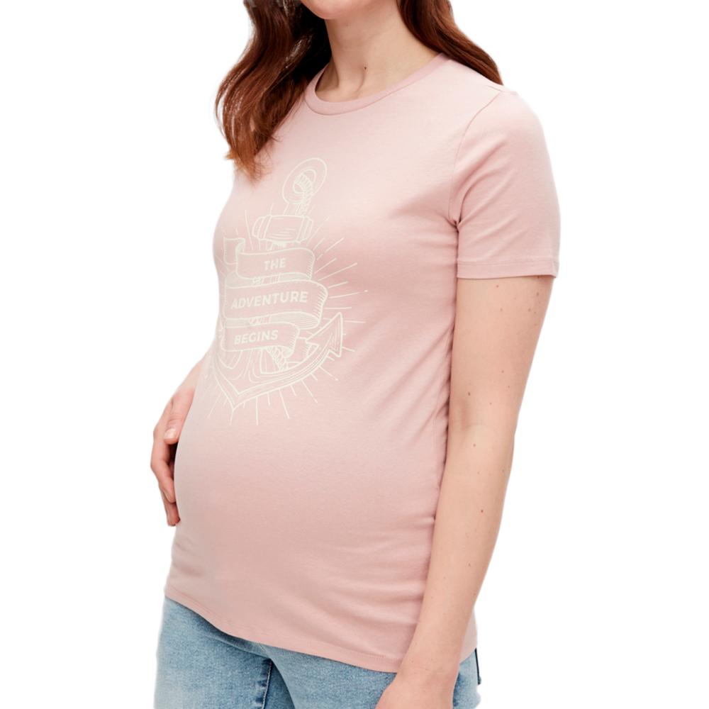 Mamalicious T-shirt Rose Femme Mamalicious Ocean