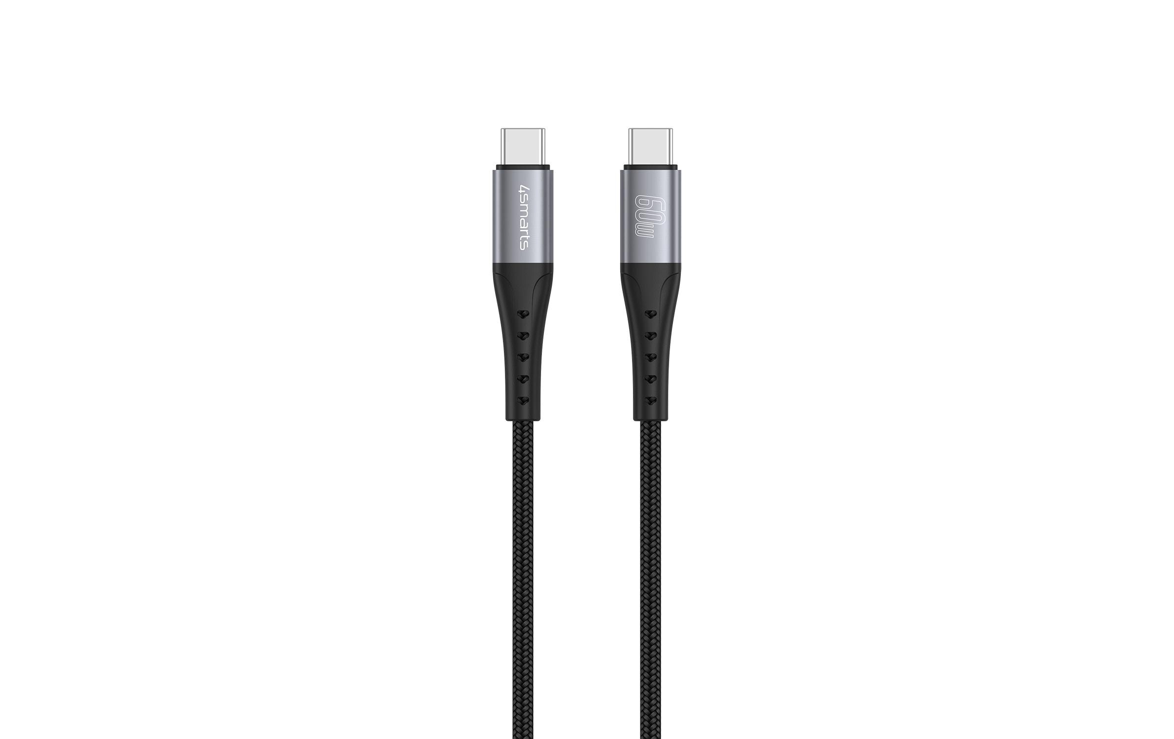 USB 2.0-Kabel Data and charging cable USB C - USB C 1.5 mUSB-C auf USB-C Kabel PrimeCord 60W 1.5m Schwarz