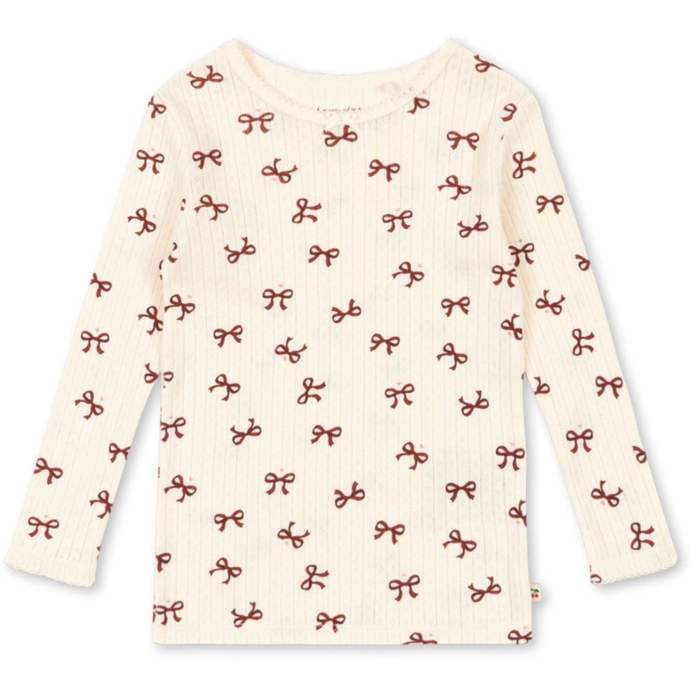 Køb Konges Sløjd Bow Rouge Minnie Bluse Gots