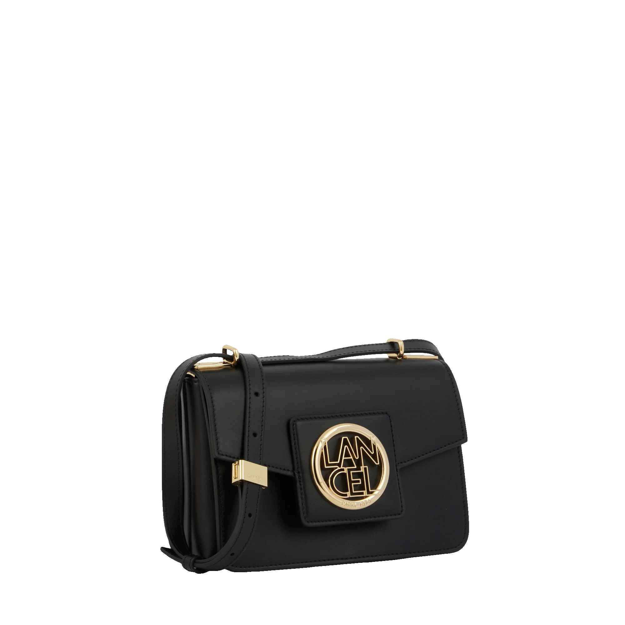 Sac rabat Roxane de Lancel-Noir/Doré