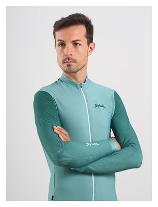 Maillot manches longues Spiuk Top Ten Homme Turquoise