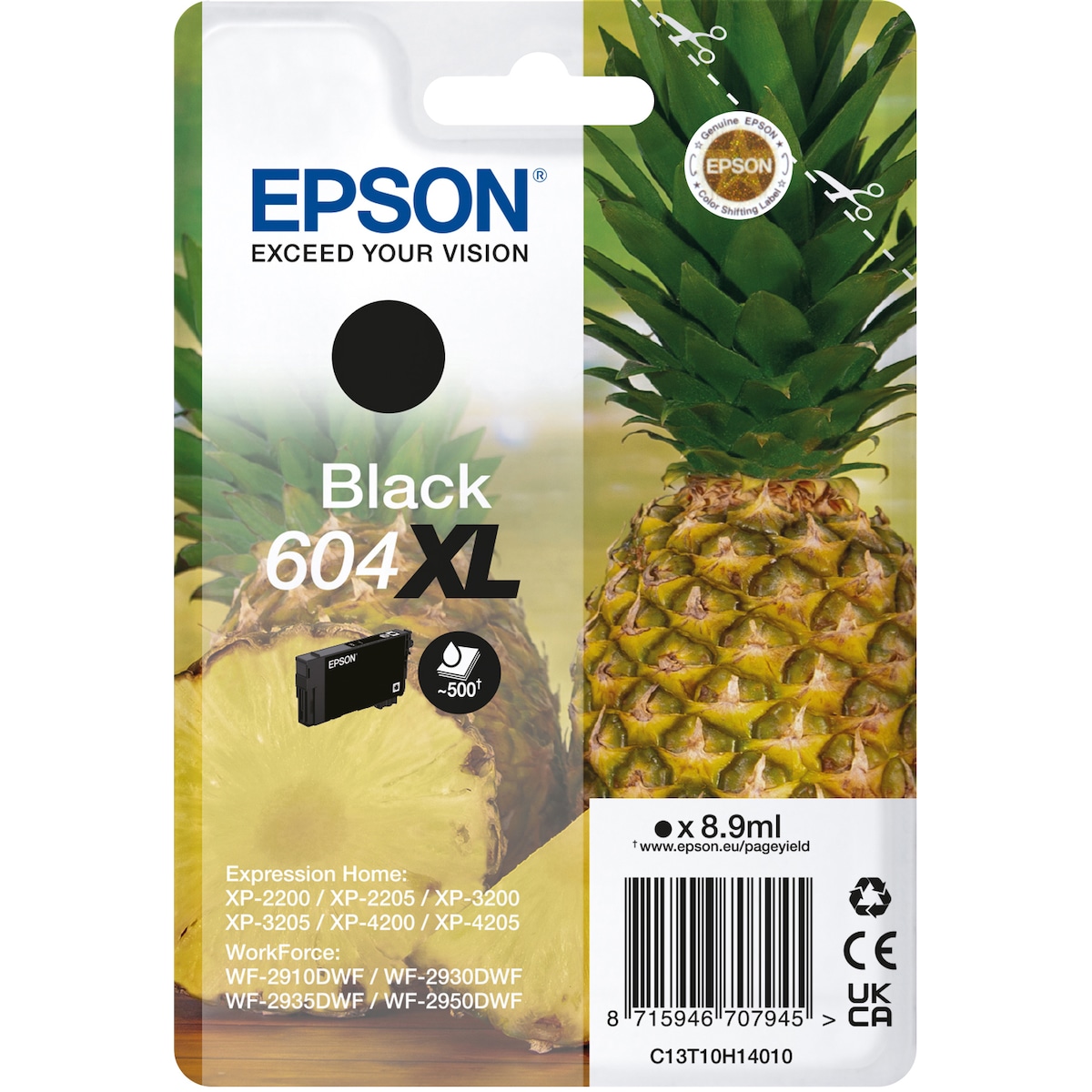 Epson 604 XL blekkpatron (sort)