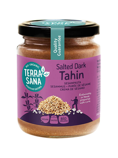 TerraSana Tahin Sesampasta Dark Met Himalayazout 250GR