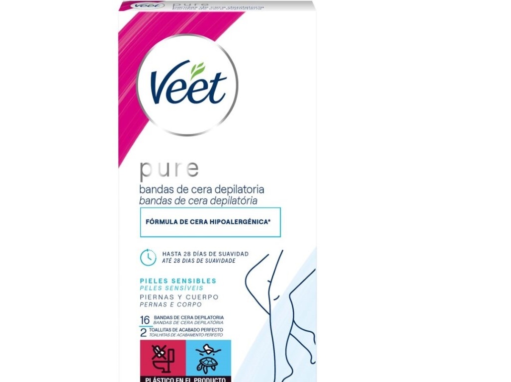 CERA FRIA CORPO VEET PURE 16 BANDAS