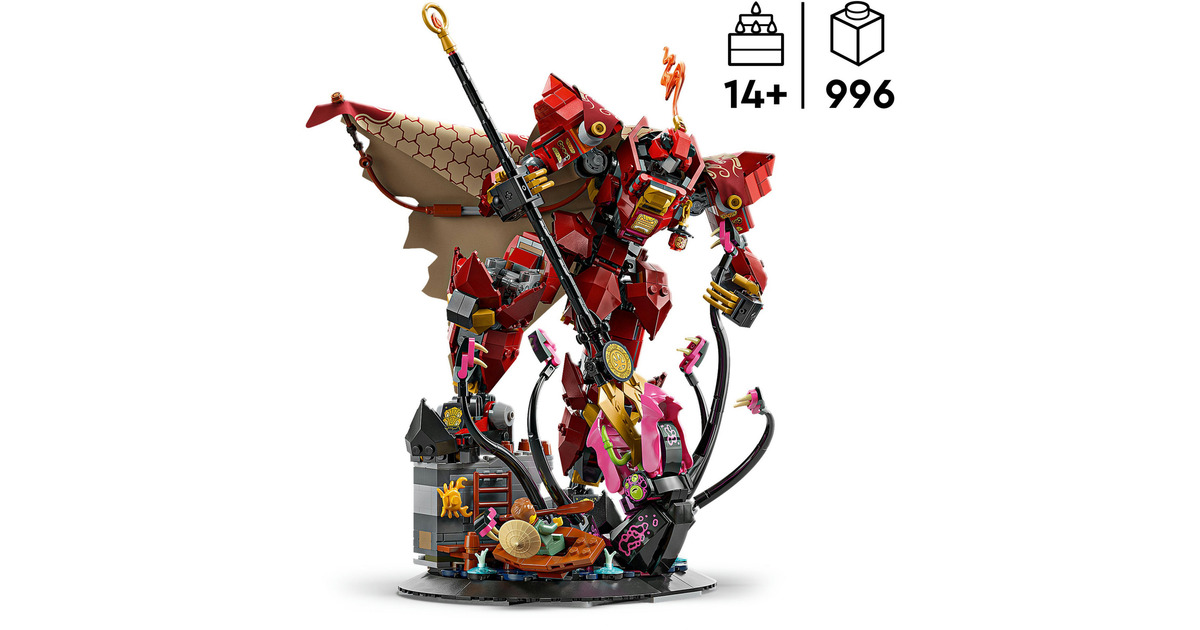 LEGONinjago - De vuurriddermecha Constructiespeelgoed  (71846)