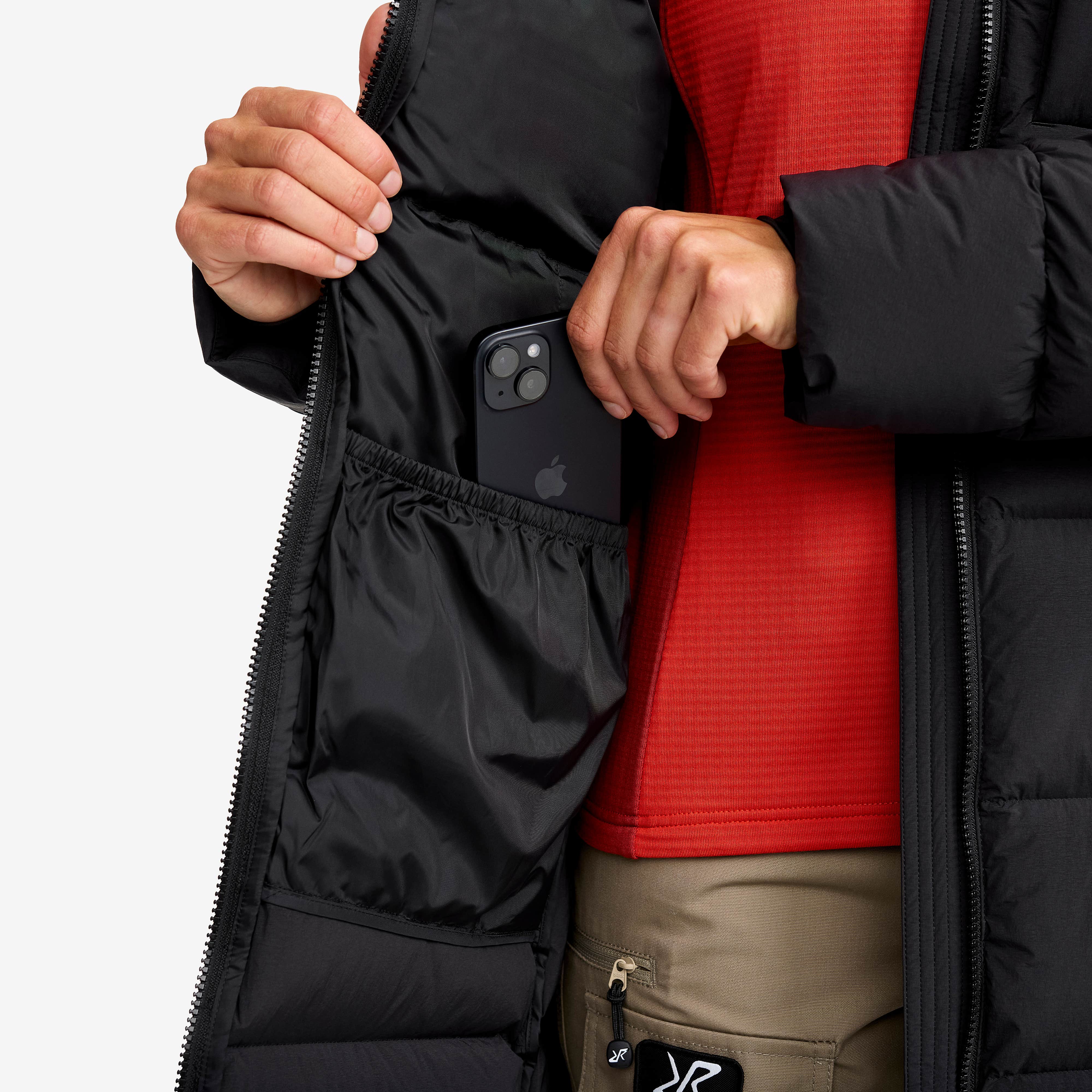 Flexpedition Down Parka Dame Black