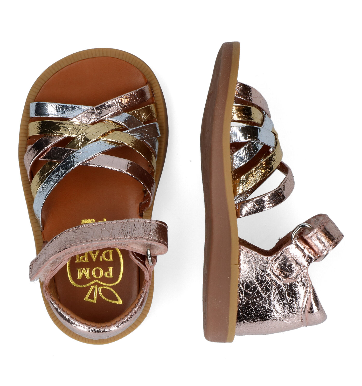 Sandalen rose gold