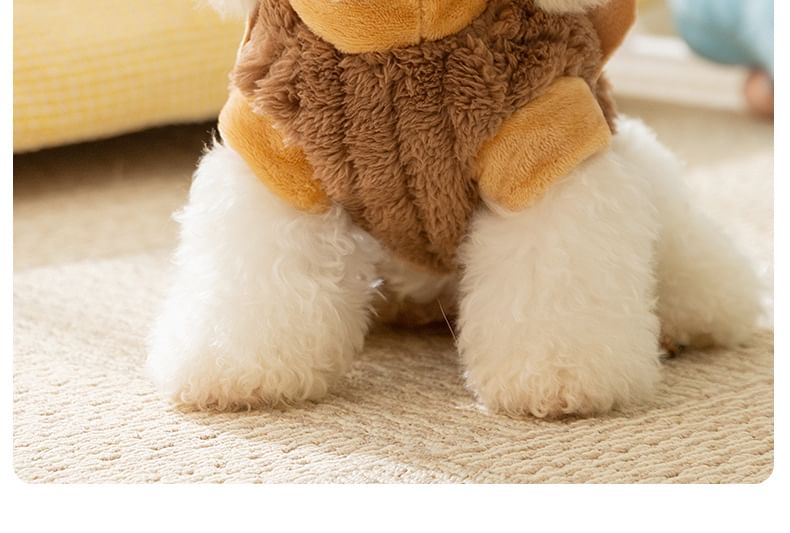2 nachten - Bear Chenille Pet Top