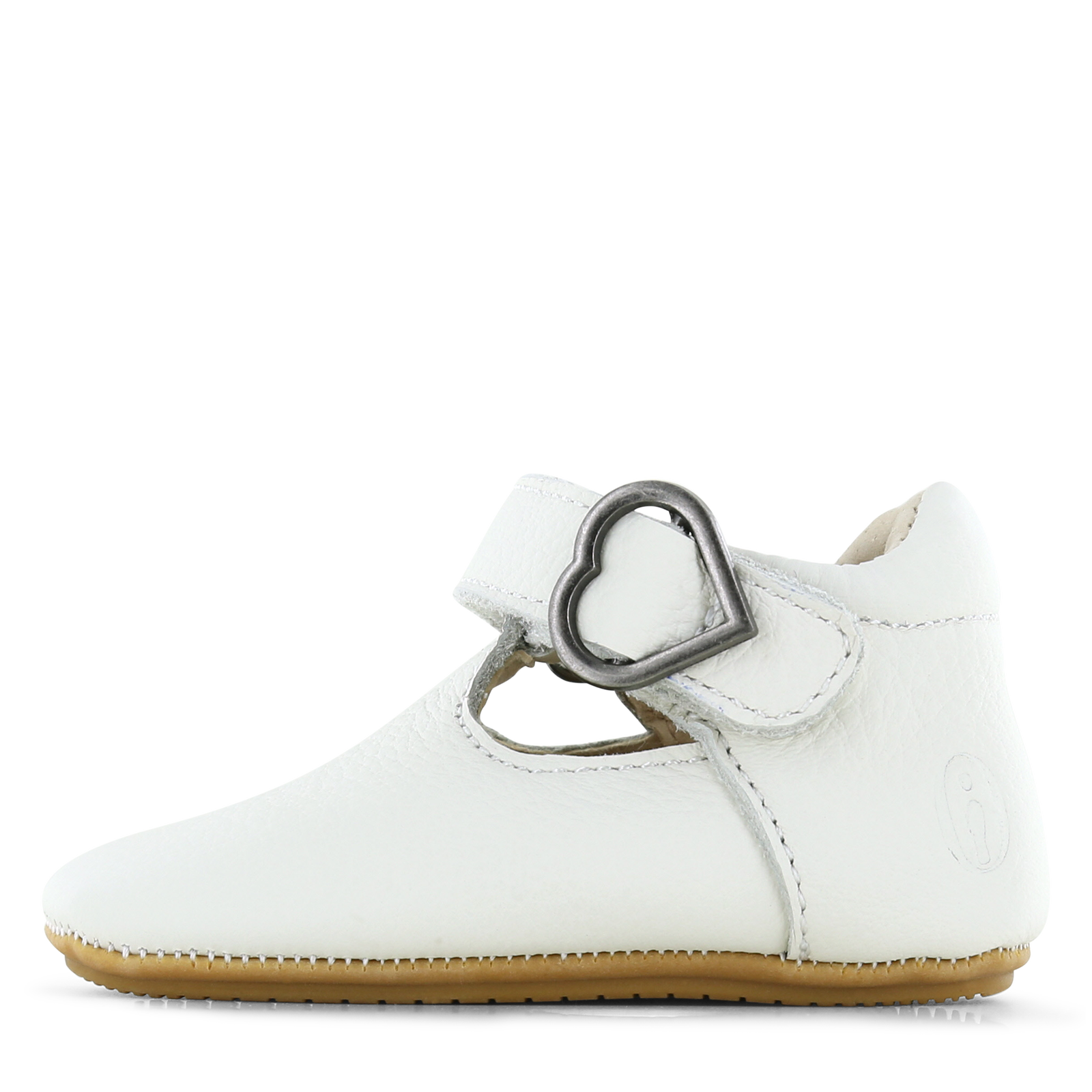 Shoesme wit BABY-PROOF® T-band schoentje Leer | Meisjes schoenen