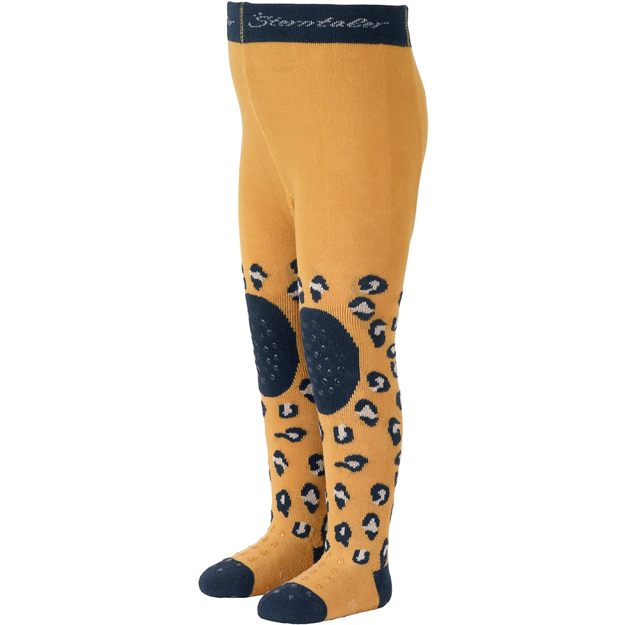 Sterntaler Krabbelstrumpfhose Leopard mattgelb