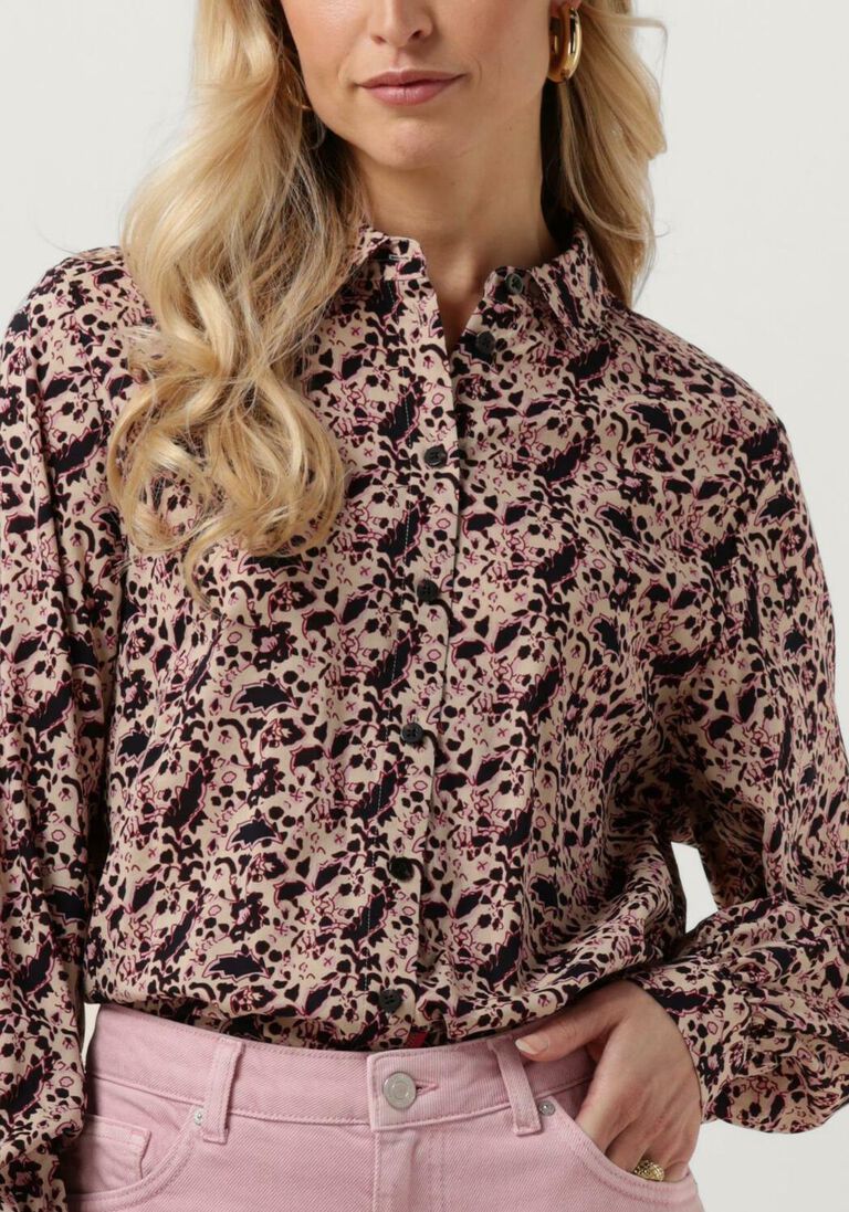SCOTCH & SODA multi scotch & soda blouse printed balloon sleeve shirt