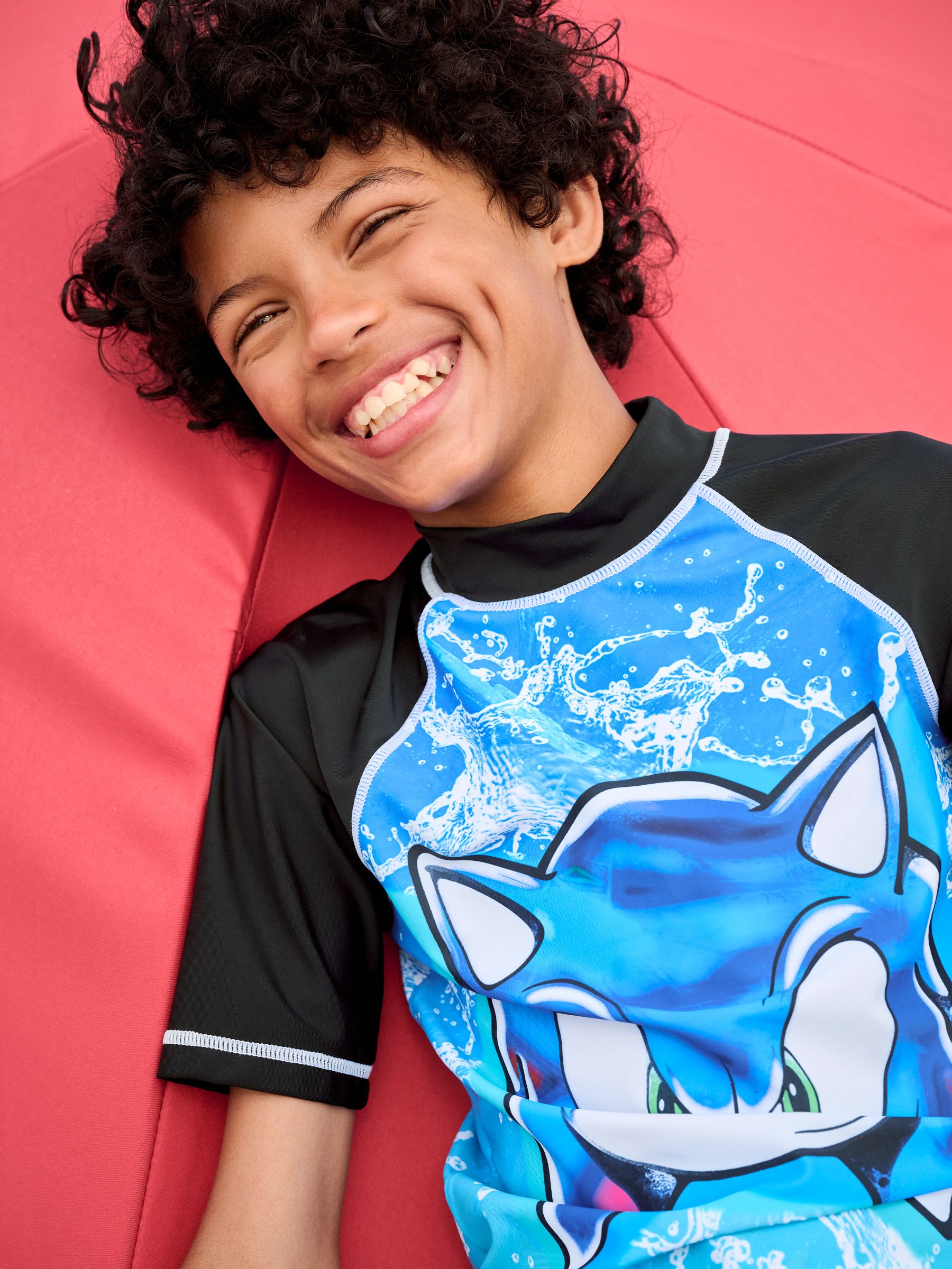 Blauw Sonic - Surfhemdje (3-16 jr)